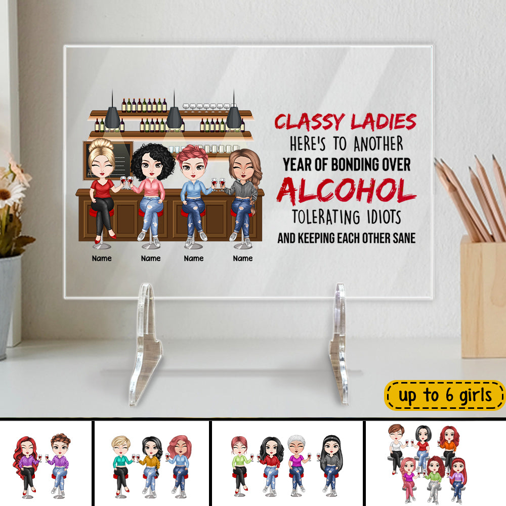89Customized Drinking Besties Personalized Spotify Frame