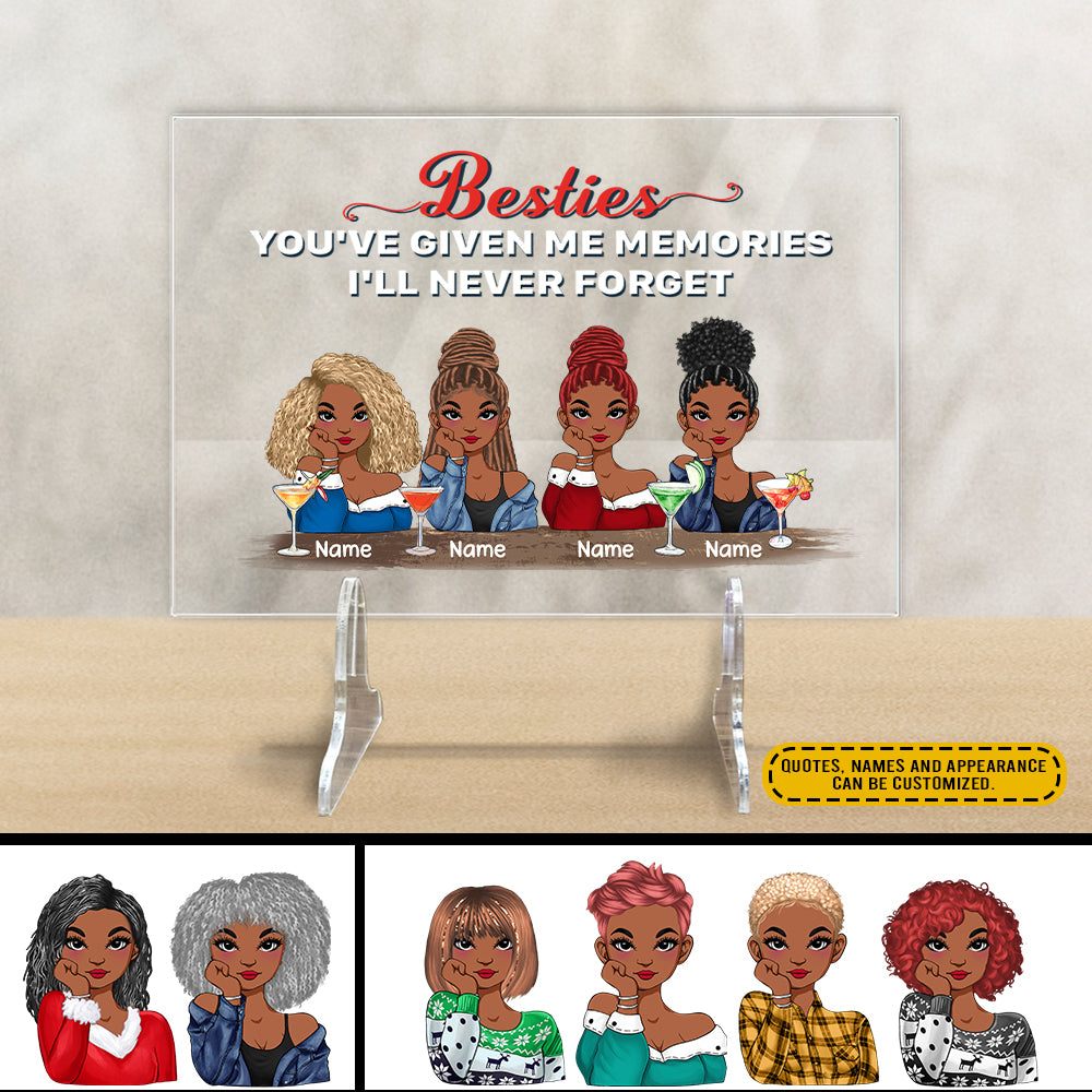 89Customized Sistas Personalized Spotify Frame