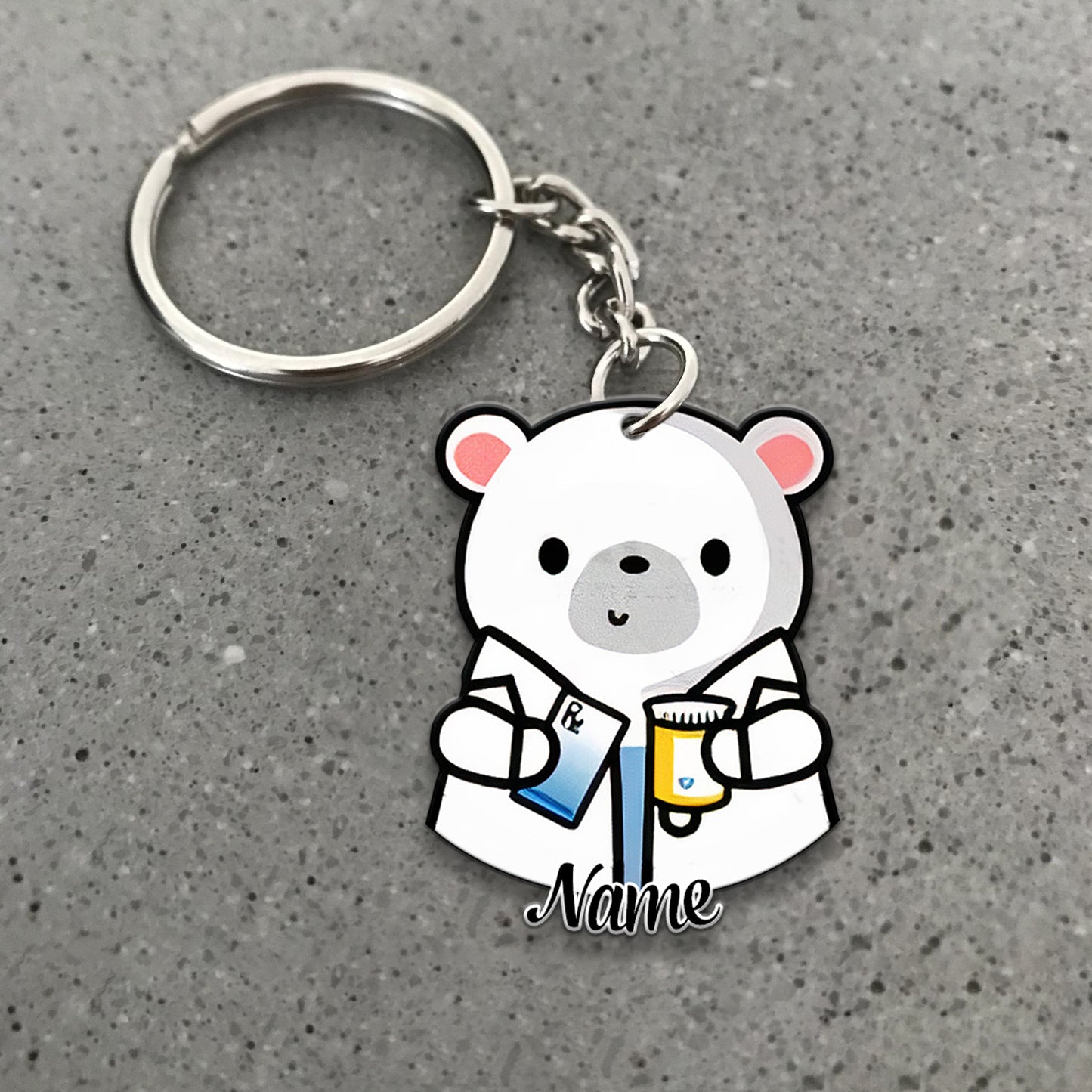 89Customized Personalized Keychain Pharmacist