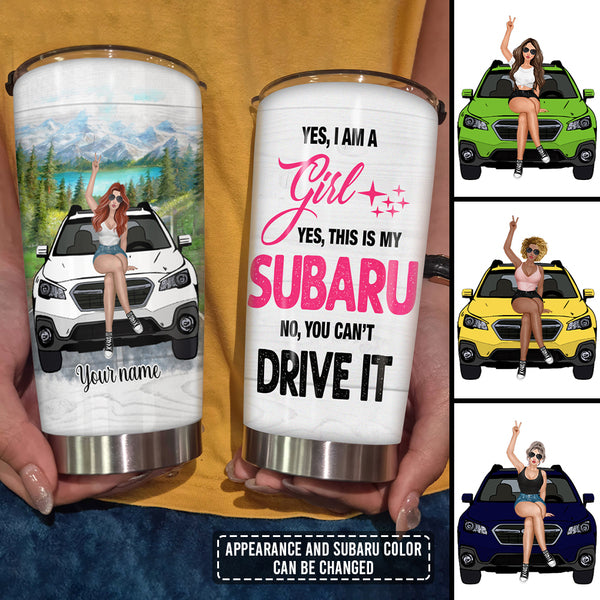 89Customized This is my subaru, no you can't drive it Customized Tumbler
