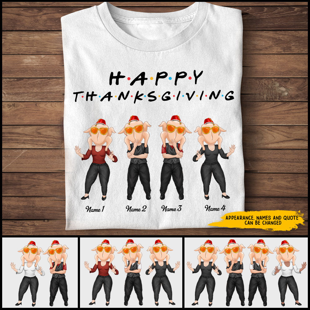 89Customized Friendsgiving Personalized Shirt