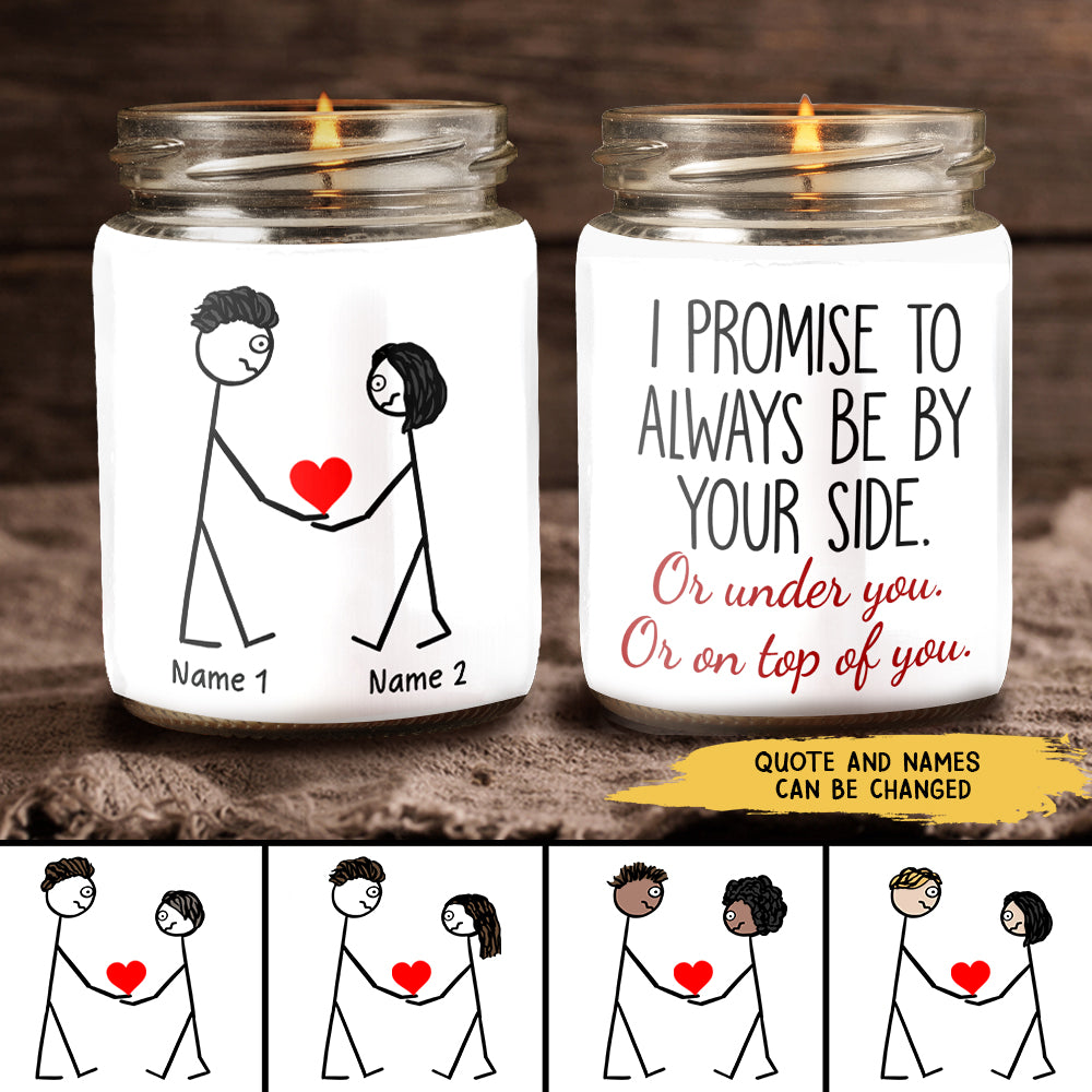89Customized Funny Couple Personlized Candle