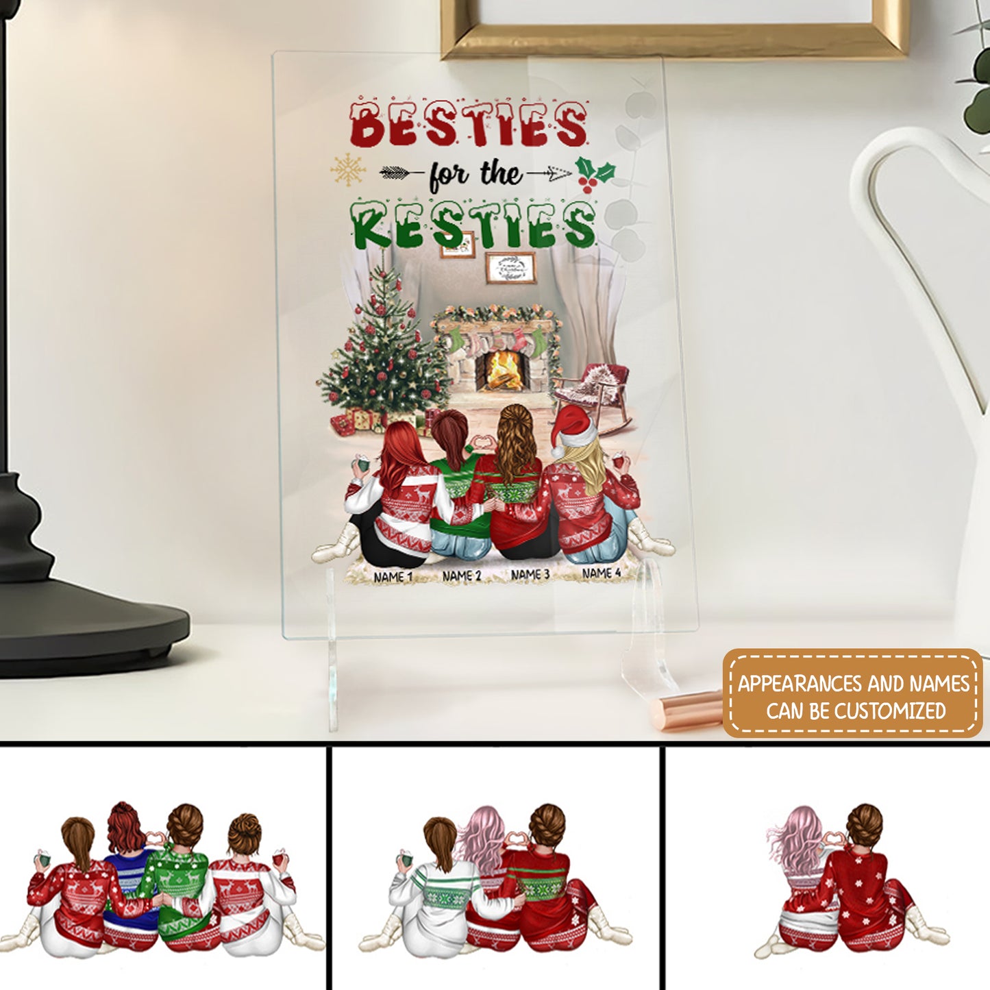 89Customized Besties For The Restie Personalized Spotify Frame