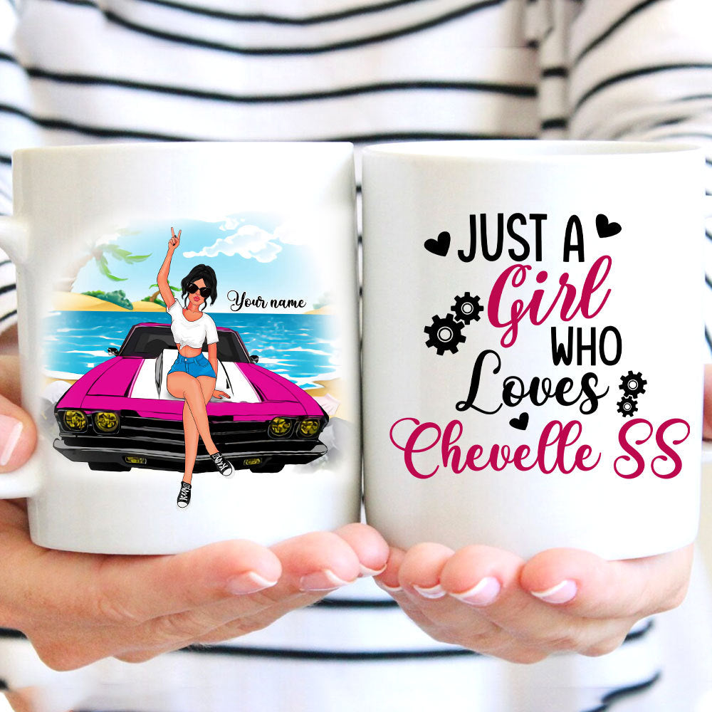 89Customized Just a girl who loves Chevelle Customized Mug