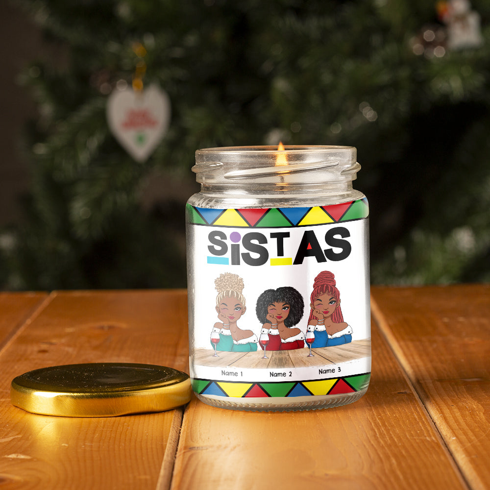 89Customized Soul Sister Personalized Candle