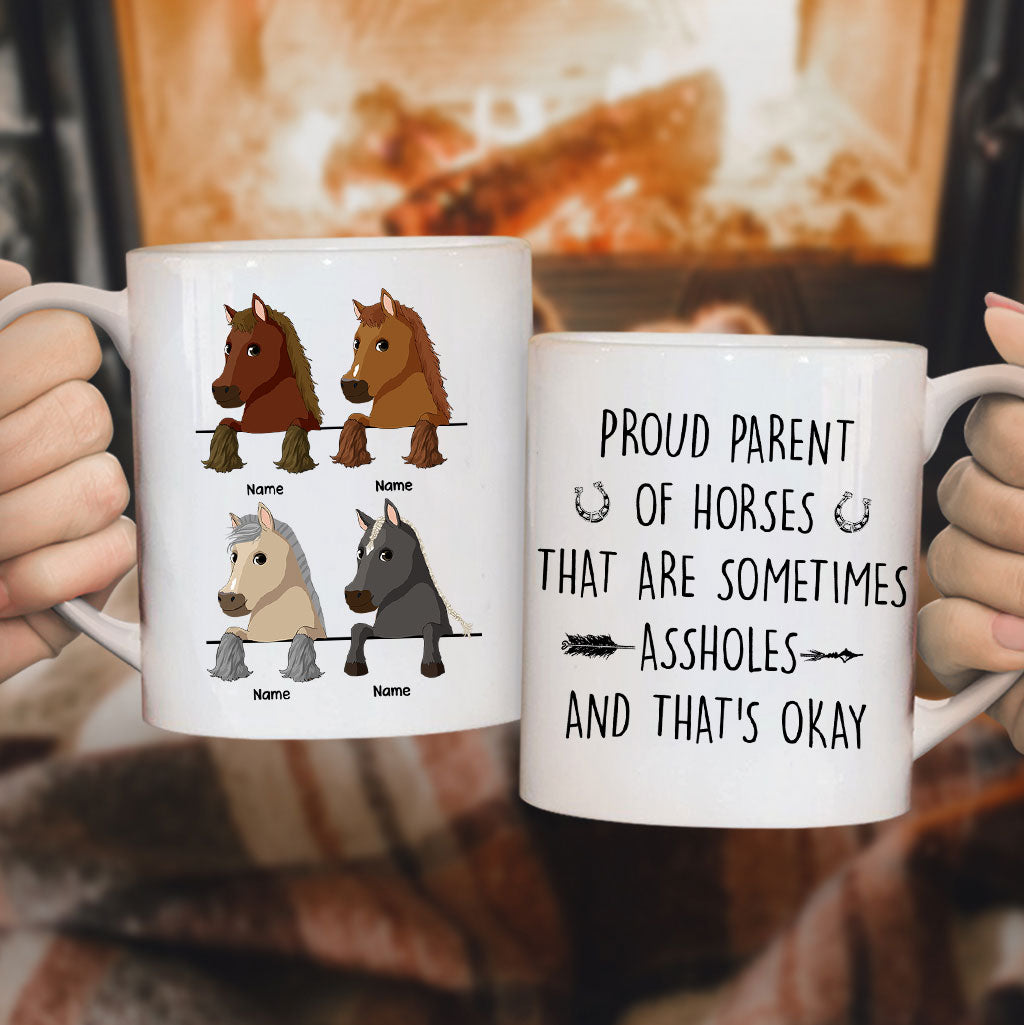 89Customized Naughty Horse Personalized Mug