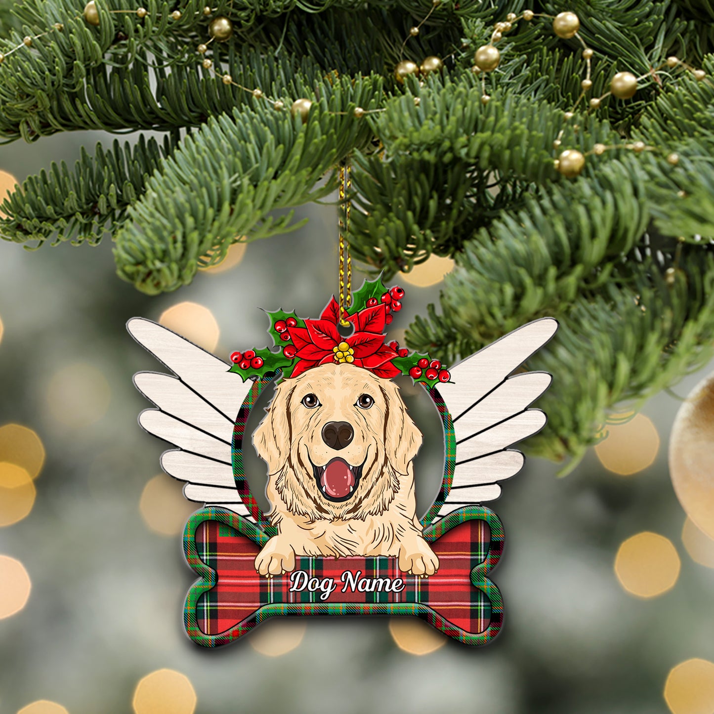 89 Customized Forever in our heart - Personalized Ornament