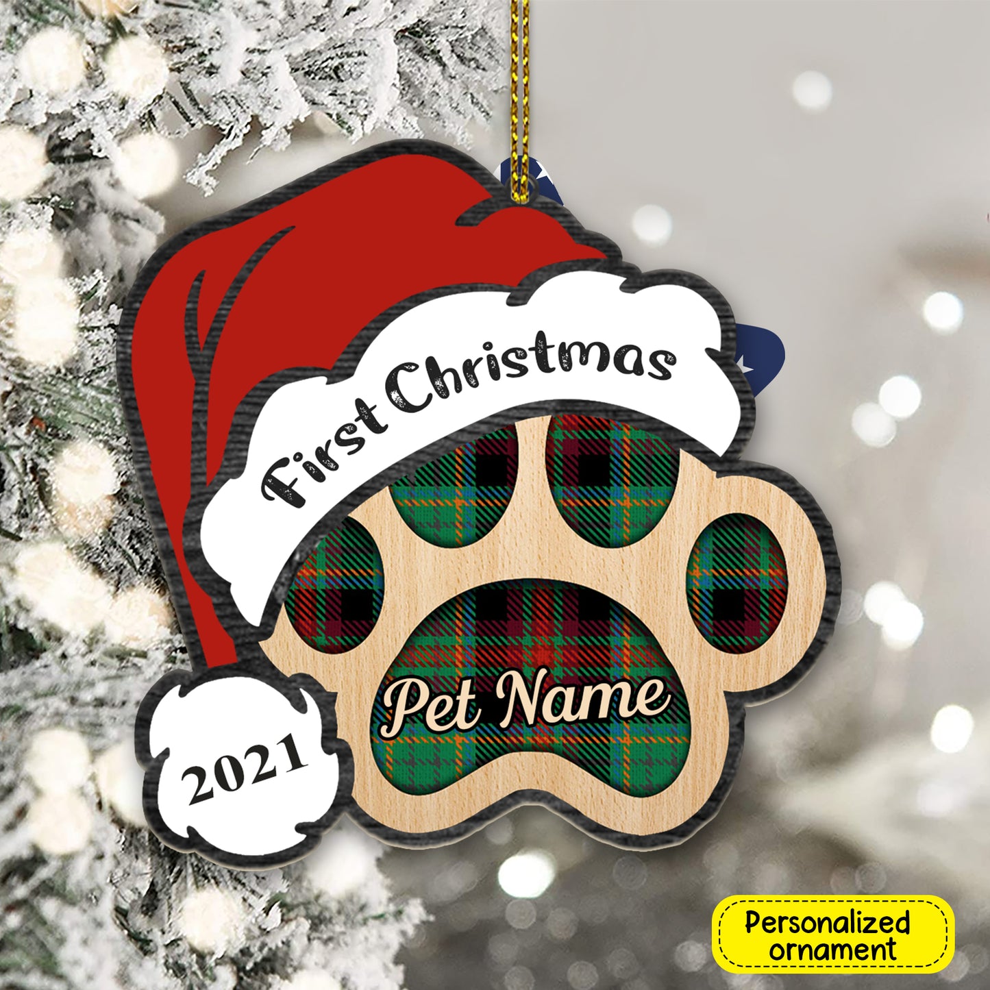89Customized First Christmas-Personalized Ornament