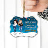 89Customized Sweet as sugar hard as ice double the trouble and friends for life Personalized Ornament