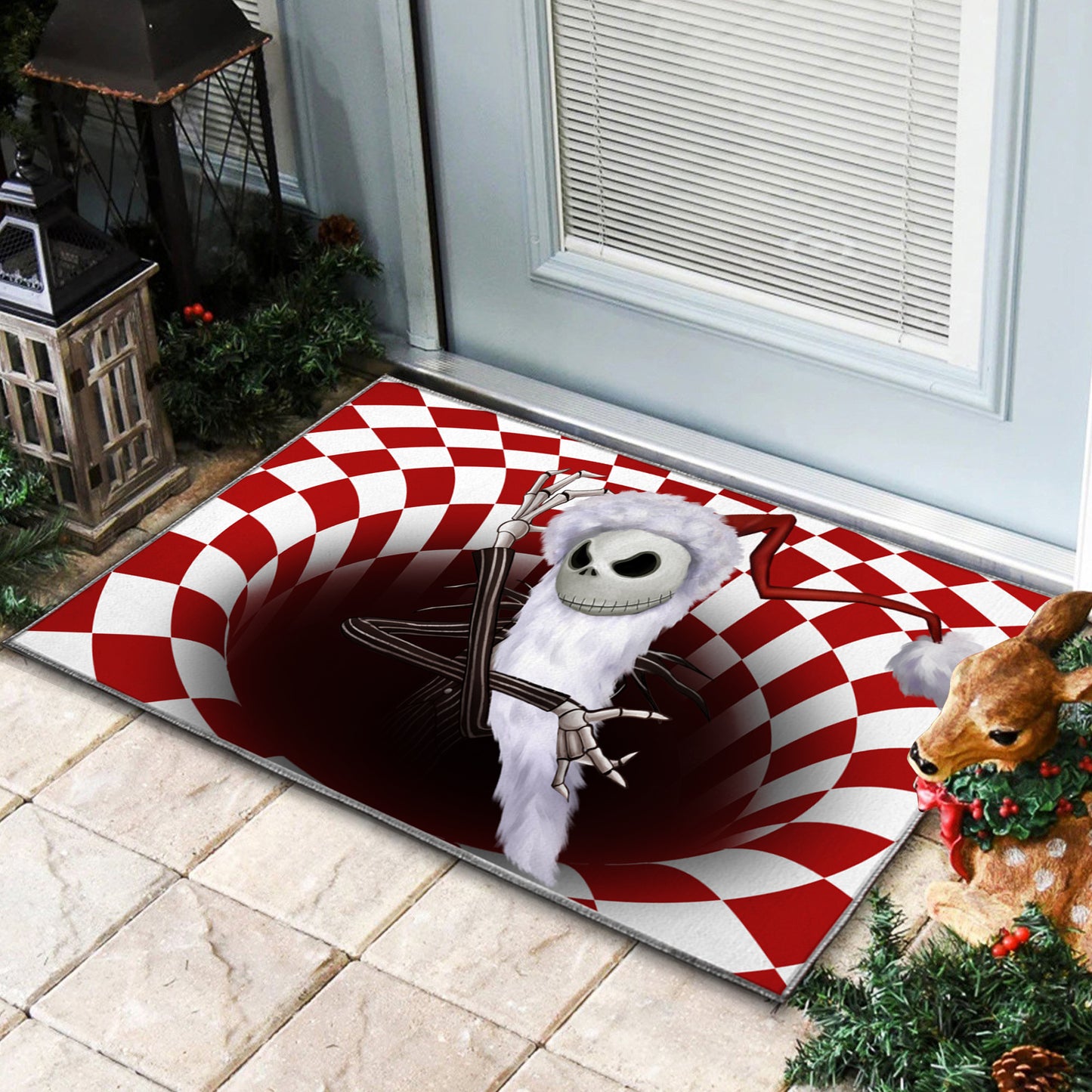 89Customized Jack Nightmare 3D illusion doormat