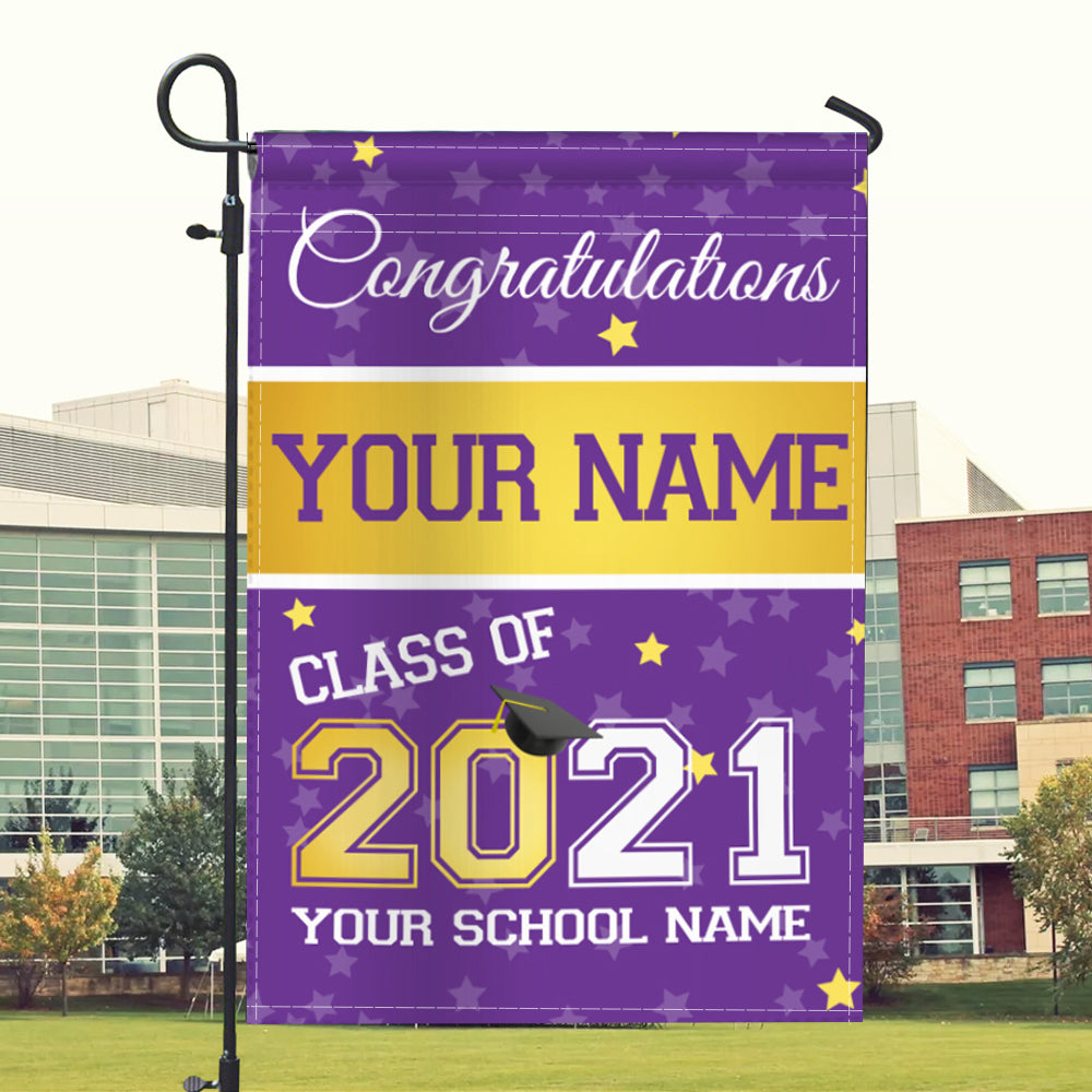 89Customized Personalized Flag Congratulations 2021 Grad School