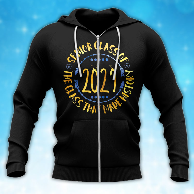 89Customized 2D Shirt Senior Made History