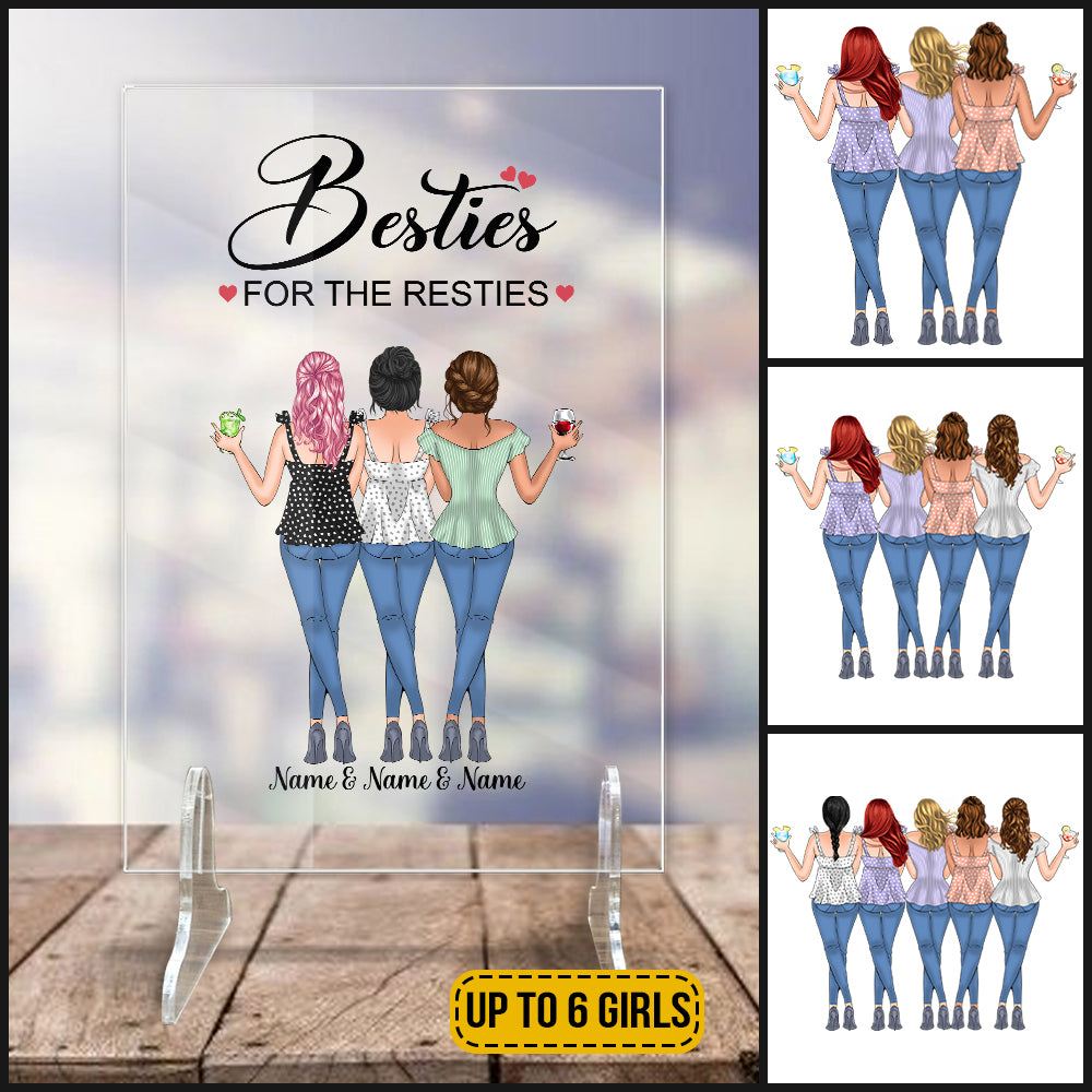 89Customized Besties For the Resties 2 Personalized Spotify Frame