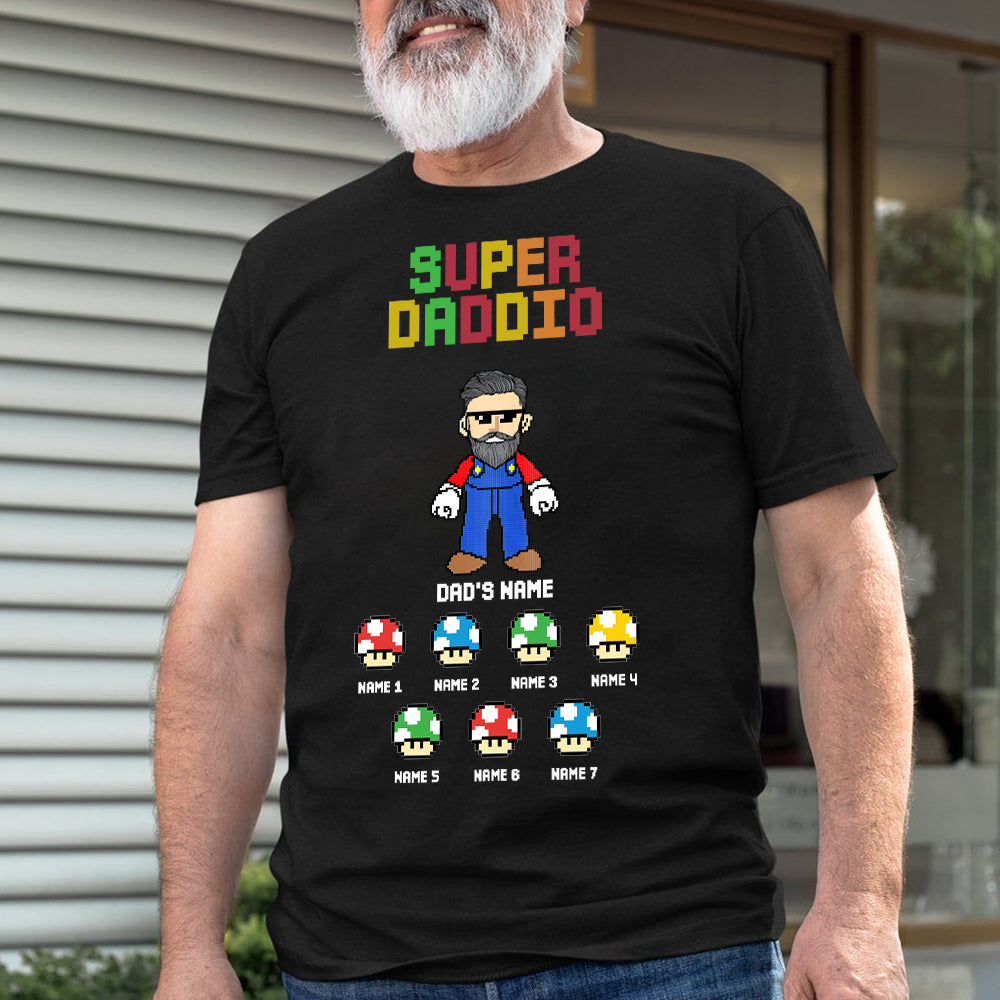 89Customized Super daddio personalized shirt 2