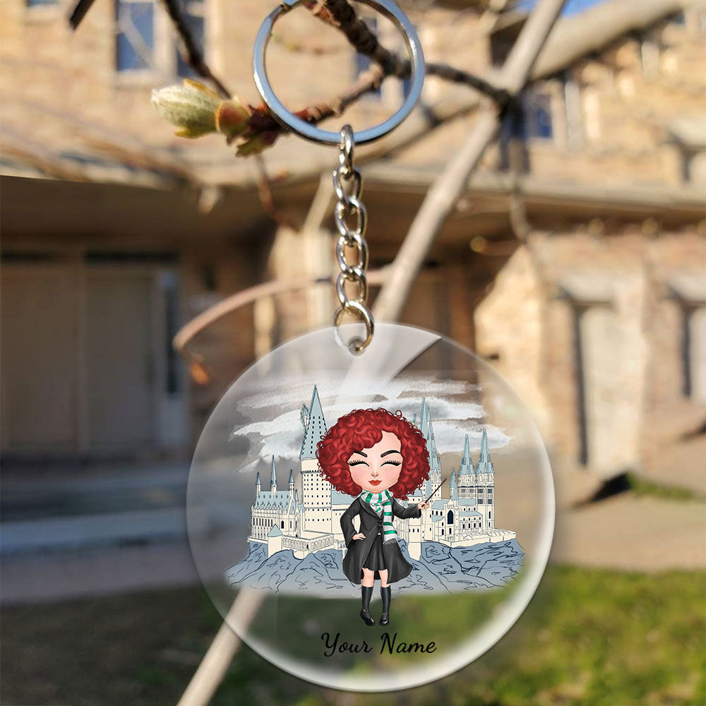 89Customized Wizard Personalized Key Chain