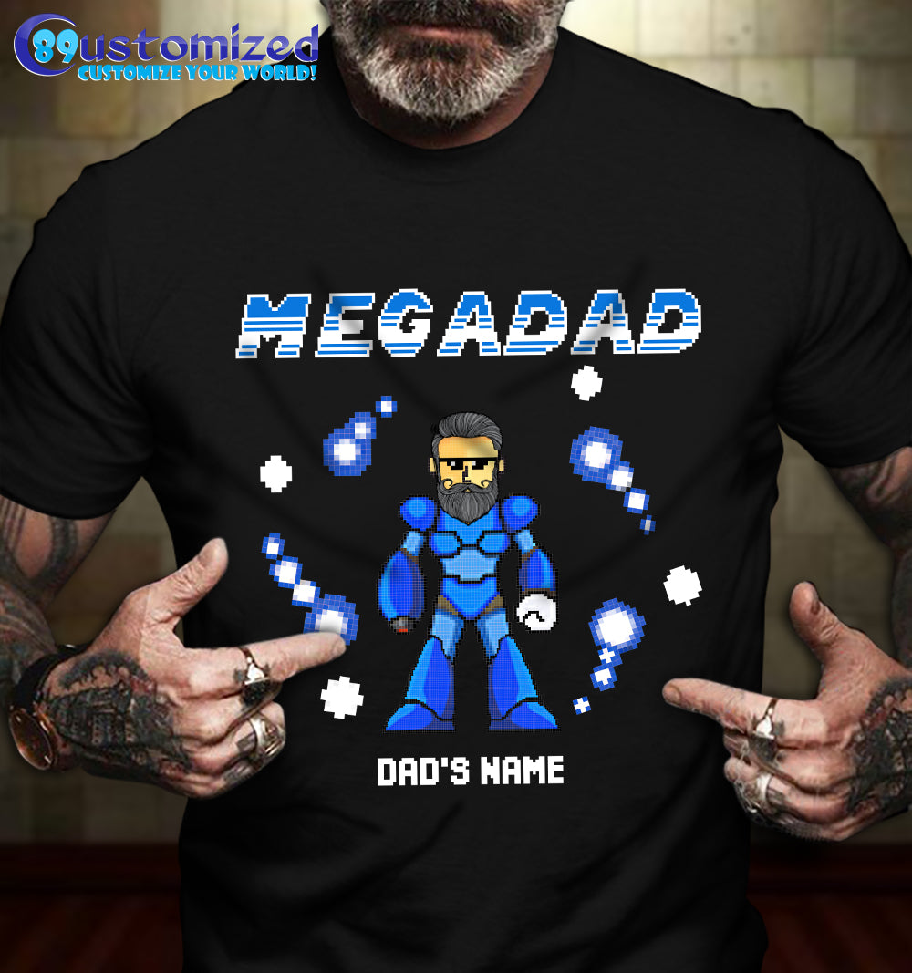 89Customize Mega Dad personalized shirt