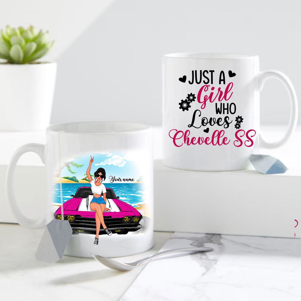 89Customized Just a girl who loves Chevelle Customized Mug