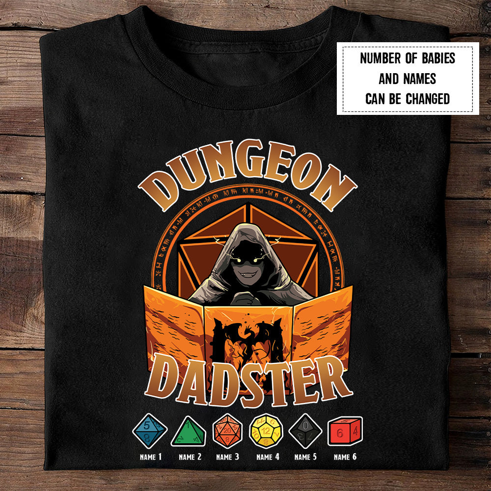 89Customized Dungeon Dadster personalized shirt