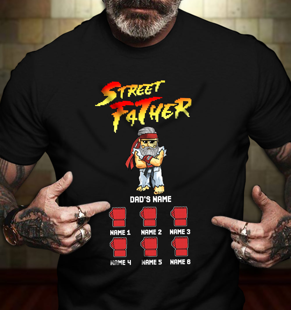 89Customized Street Father personalized shirt 2