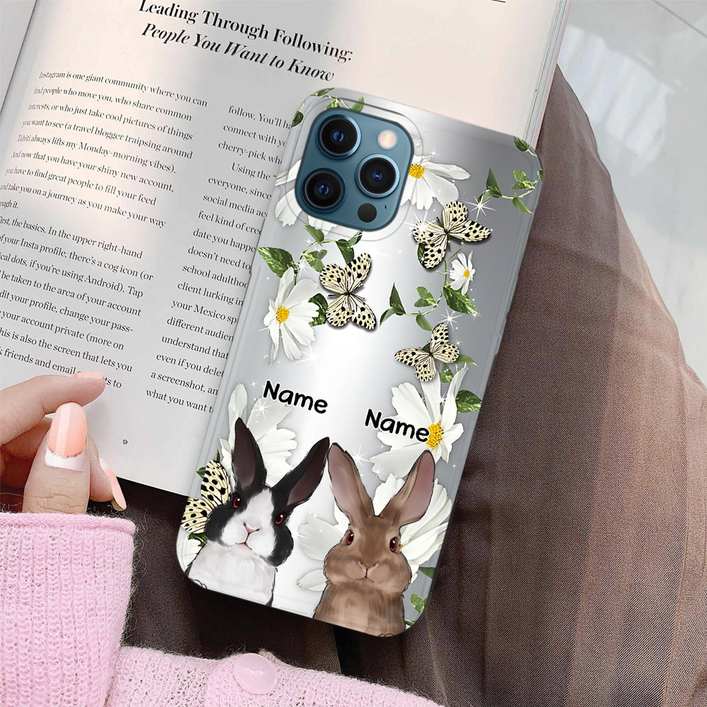 89Customized Rabbit Lovers Personalized Phone Case