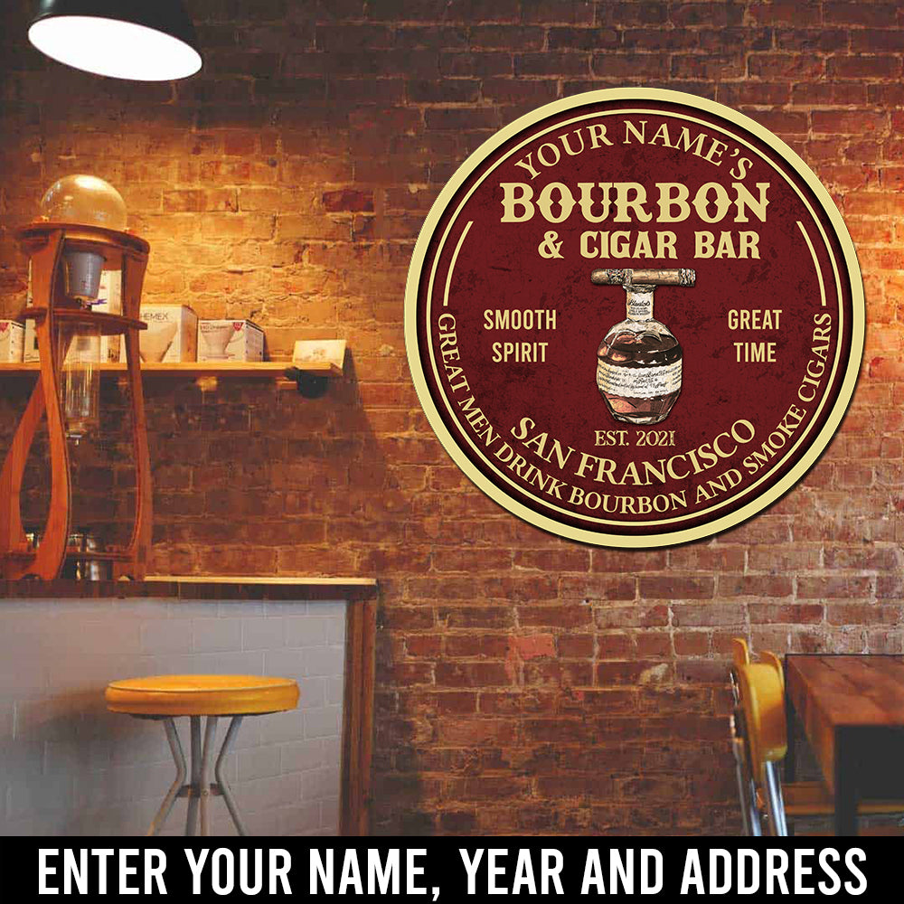 89Customized Great men drink bourbon and smoke cigar 4