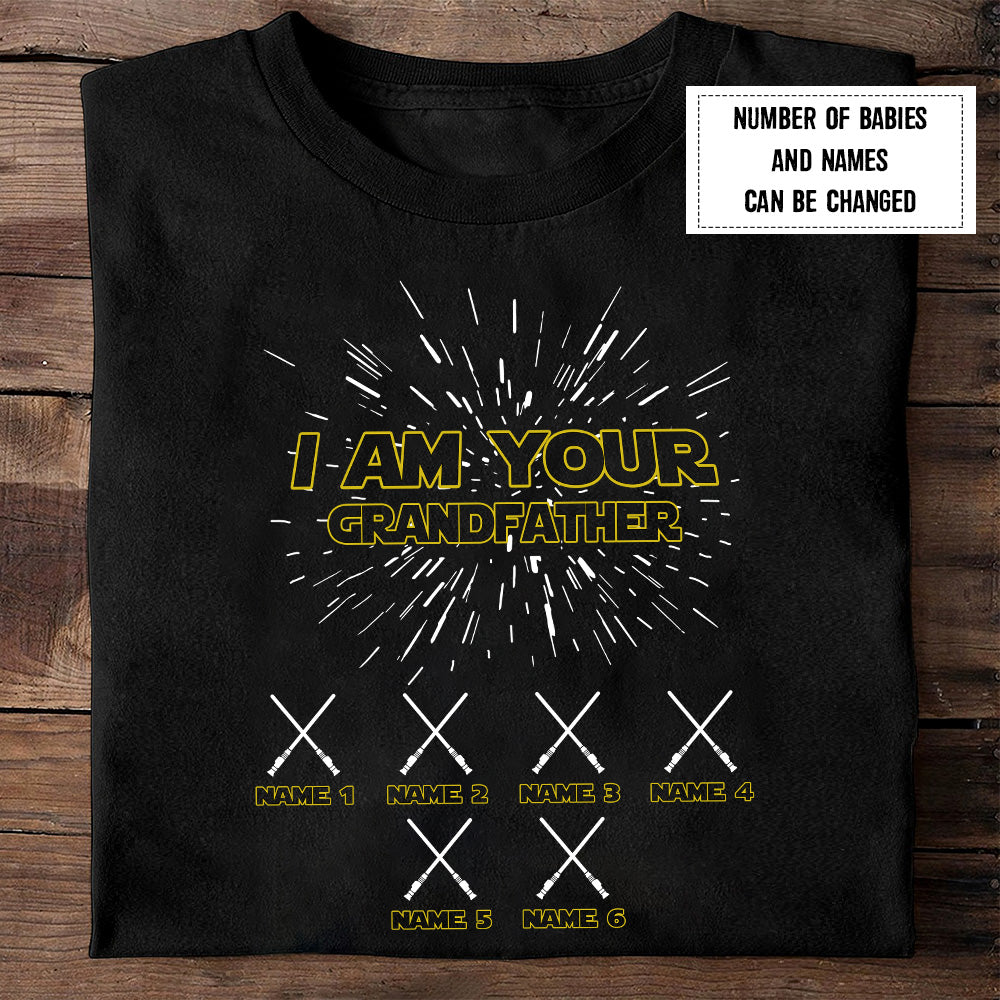 89Customized I am your father personalized shirt