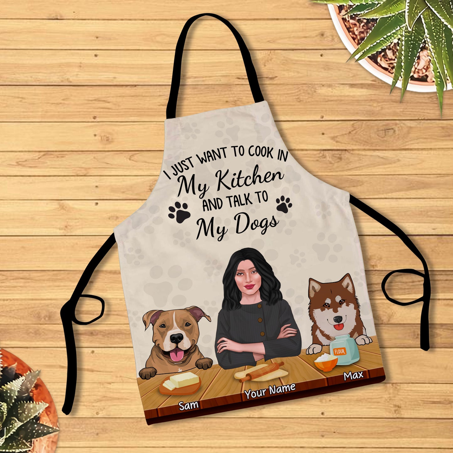 89Customzied I'll Be Watching You Personalized Apron