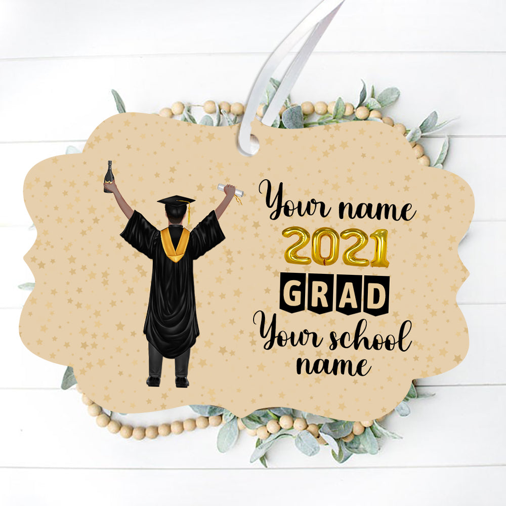89Customized Personalized Ornament Seanior Grad 2021