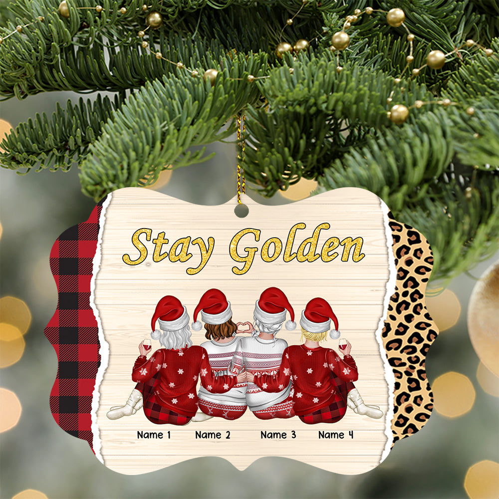 89Customized Stay Golden The golden girls Personalized Ornament