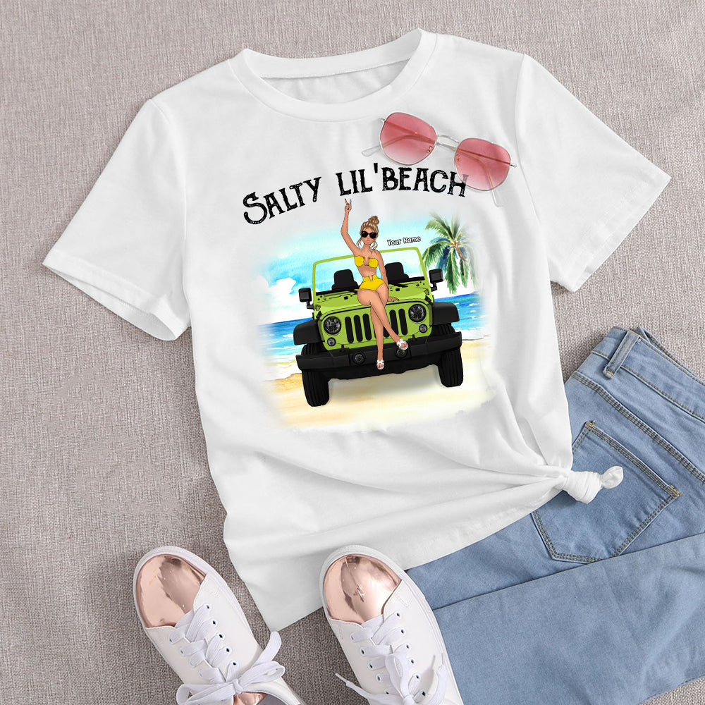 89Customized Salty Lil'beach Jeep Girl 2 Customized Shirt