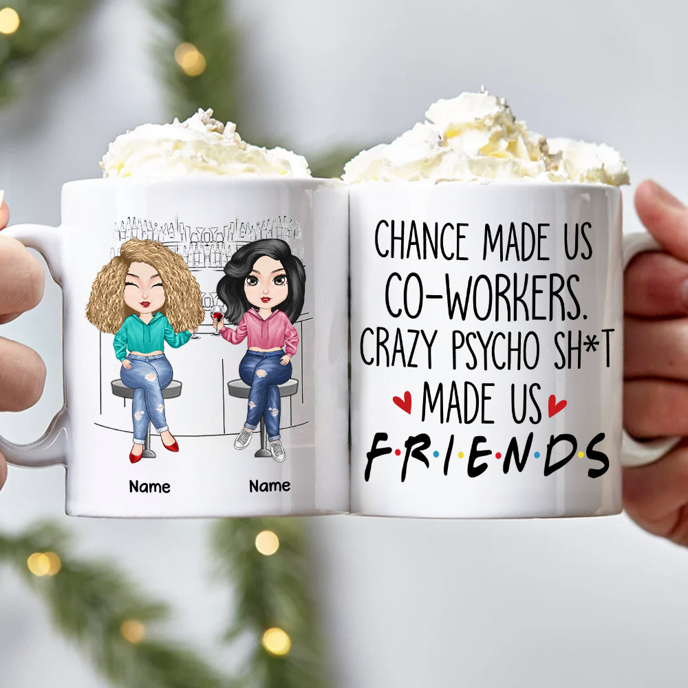 89Customized Work Bestie Personalized Mug