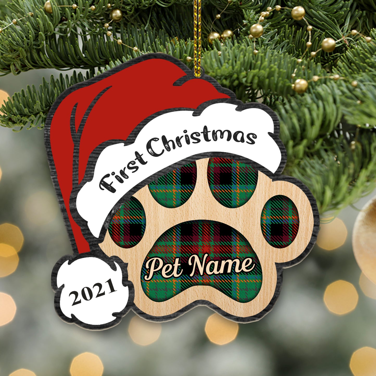 89Customized First Christmas-Personalized Ornament