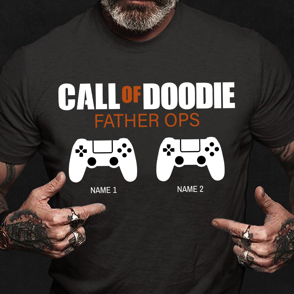 89Customized Call of Doodie Daddy ops personalized shirt