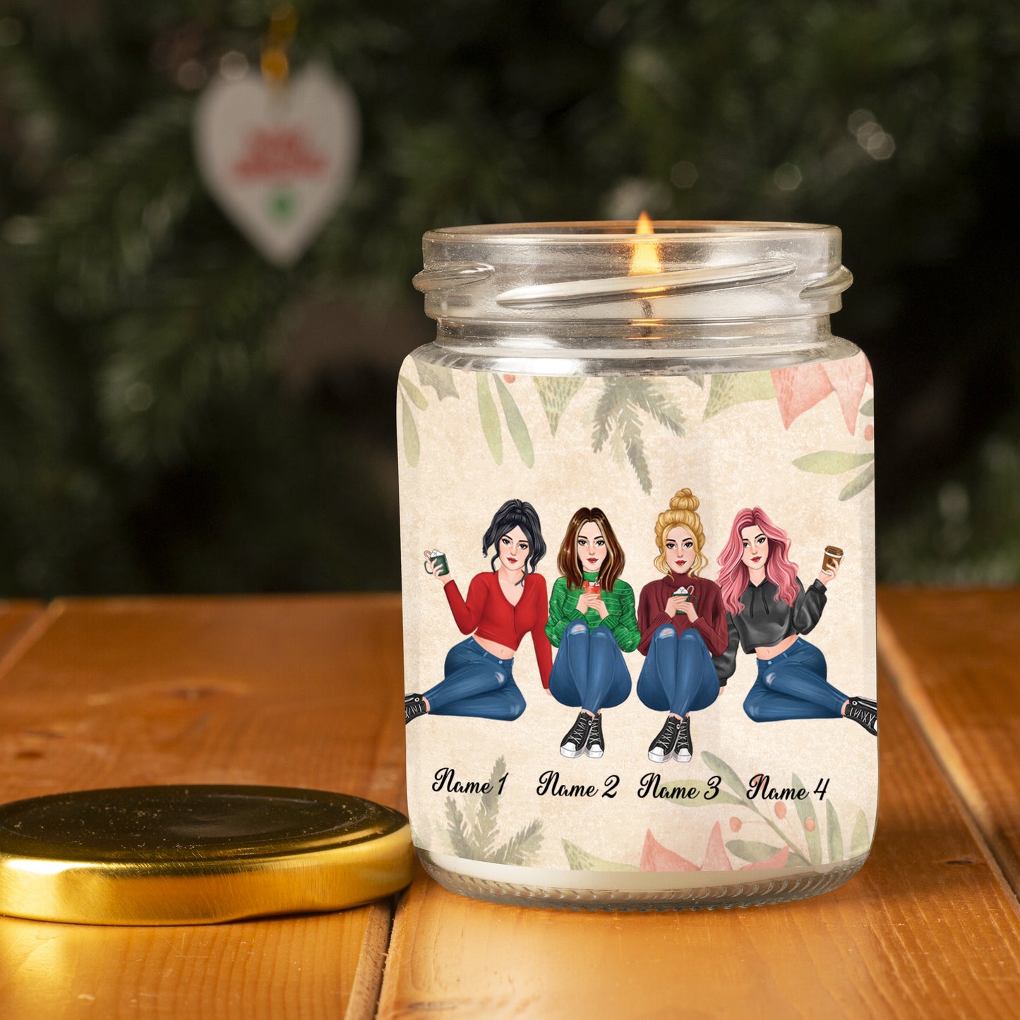 89Customized Our Friendship Is Like A Candle Personalized Candle