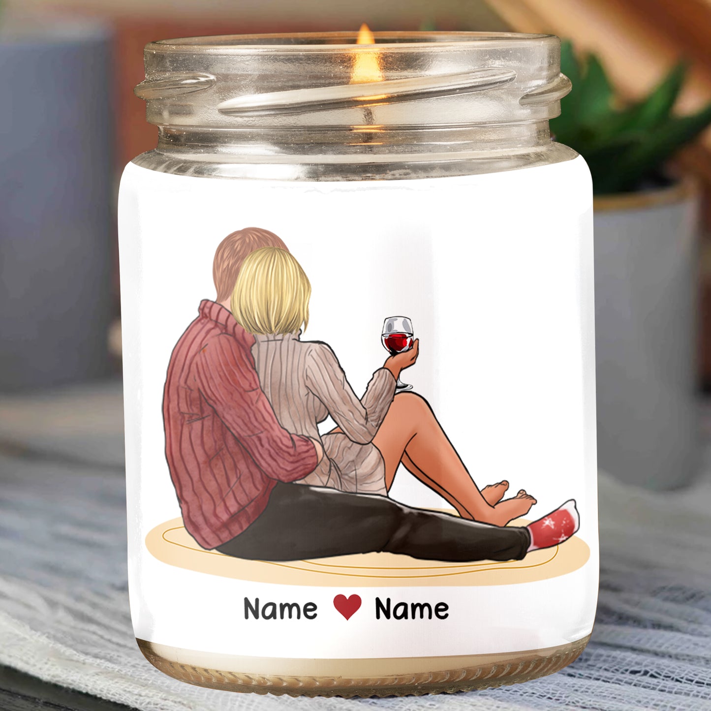 89Customized Funny | Naughty | Dirty | Mature | Love Gift for Couple Personalized Candle