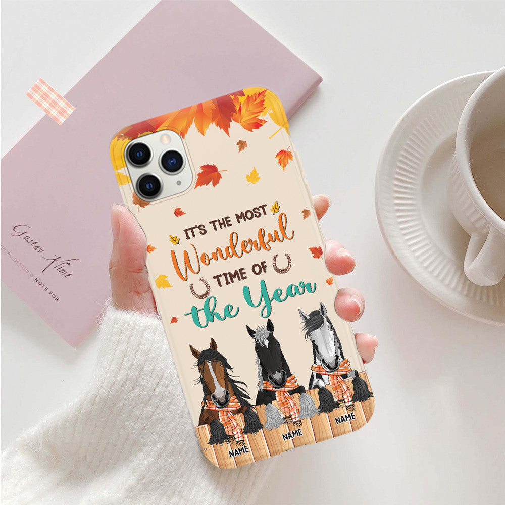 89Customized It's The Most Wonderful Time Of The Year Phonecase