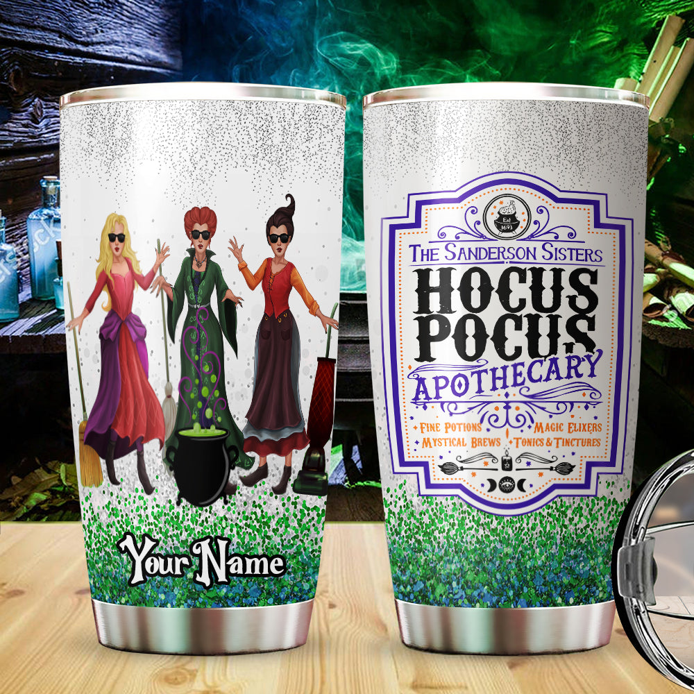 89Customized Hocus pocus apothecary Customized Tumbler