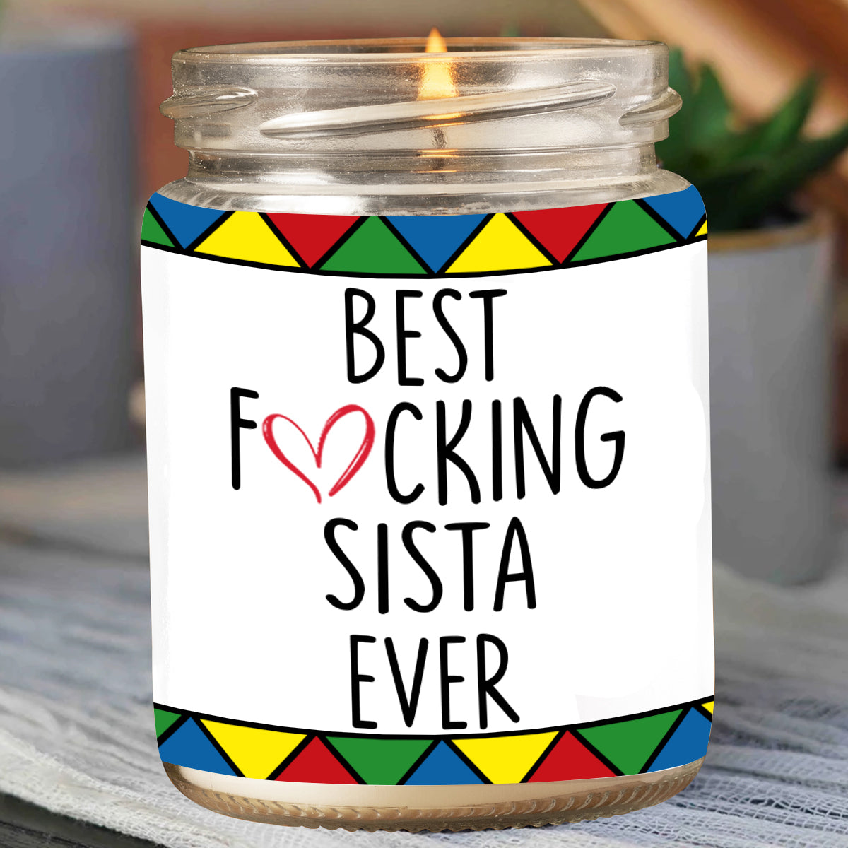 89Customized Soul Sister Personalized Candle