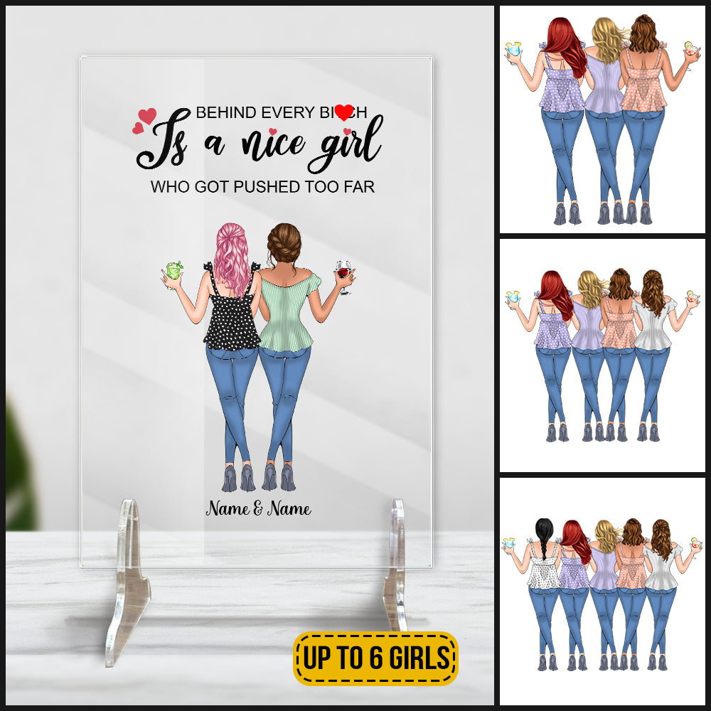 89Customized Besties For the Resties 2 Personalized Spotify Frame