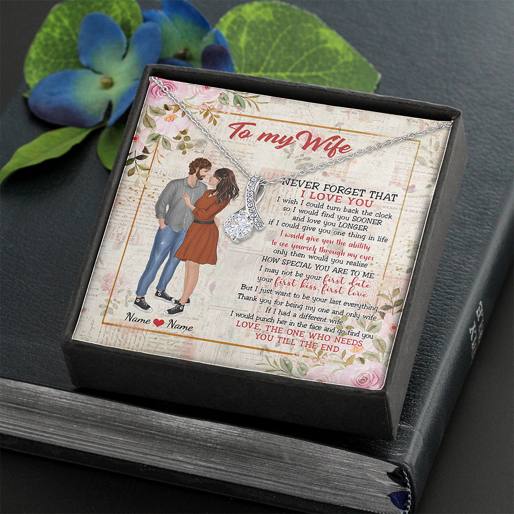 89Customized You And Me We Got This personalized Alluring beauty necklace