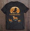 89Customized The Father King Lion Dad Lion Art Shirt