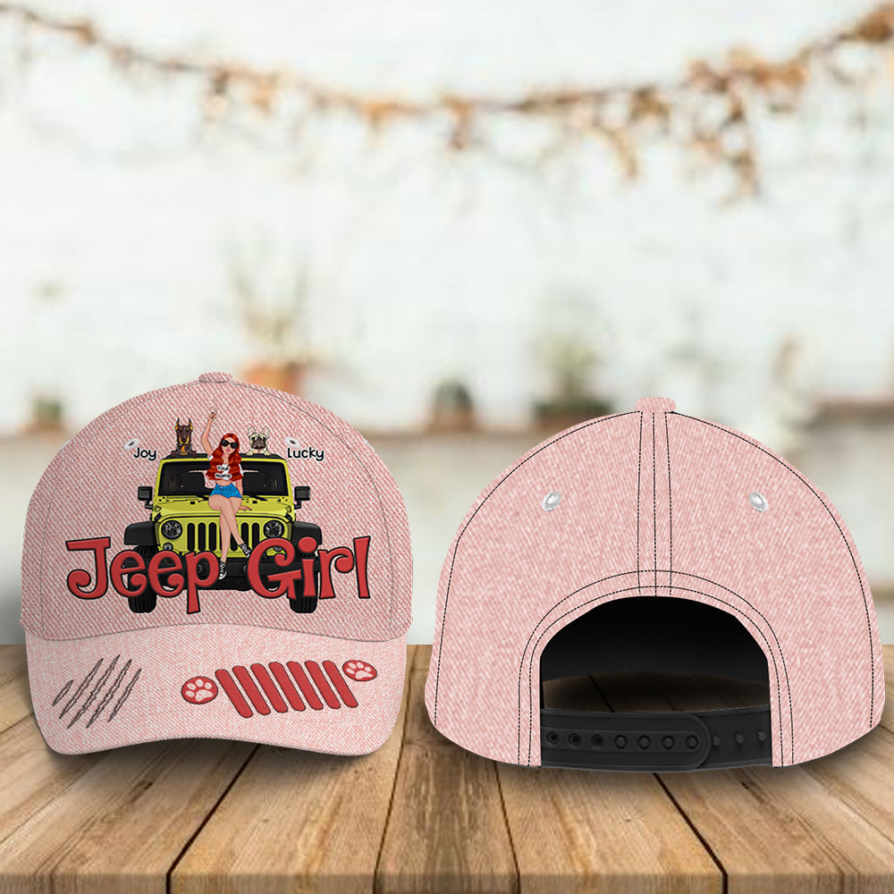 89Customized Jeep Husband/Jeep Wife Personalized Cap
