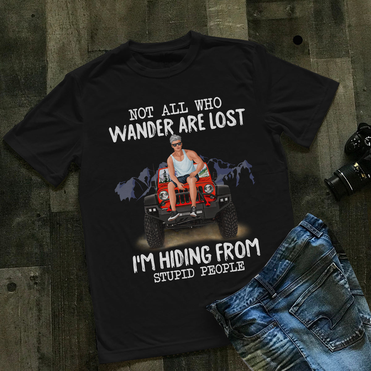 89Customized Not All Who Wander Are Lost Personalized Shirt