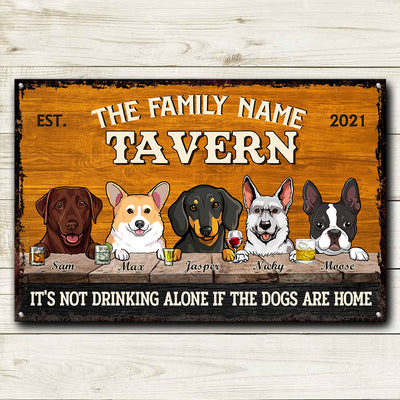 89Customized Tarven Dog Customzied Printed Metal Sign