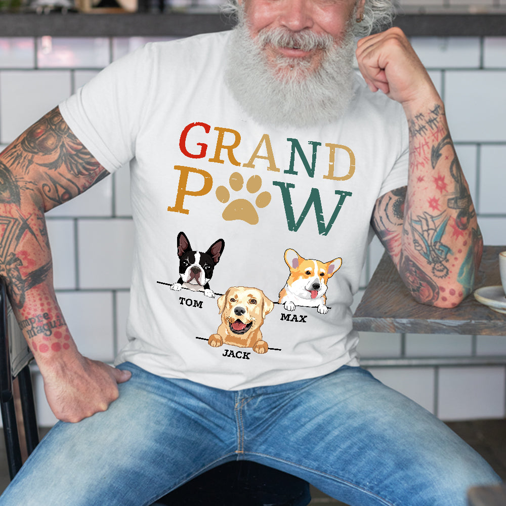 89Customized Grand paw personalized shirt