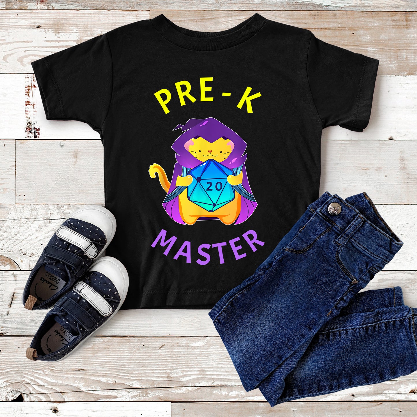 89Customized Back to school master D&D personalized youth t-shirt