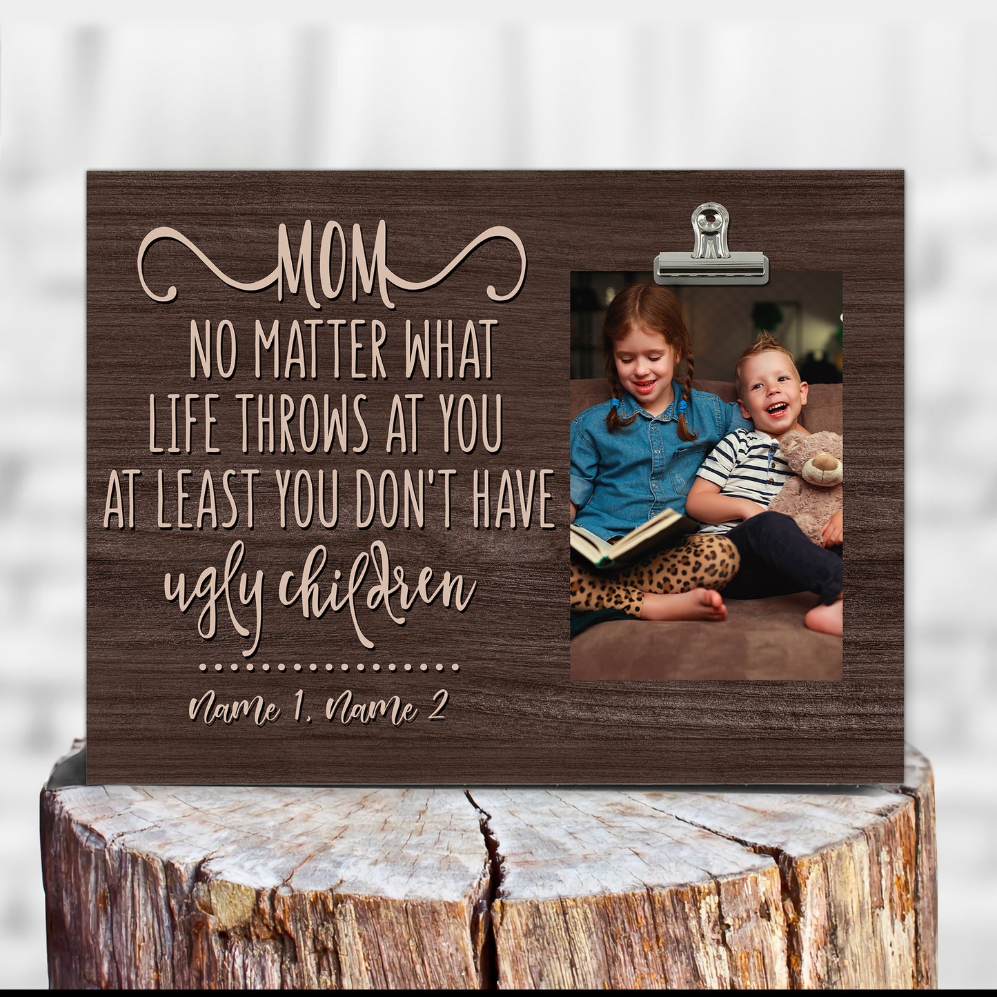 89Customized Personalized Photo Clip Frame Family Mom Of Sons Daughters