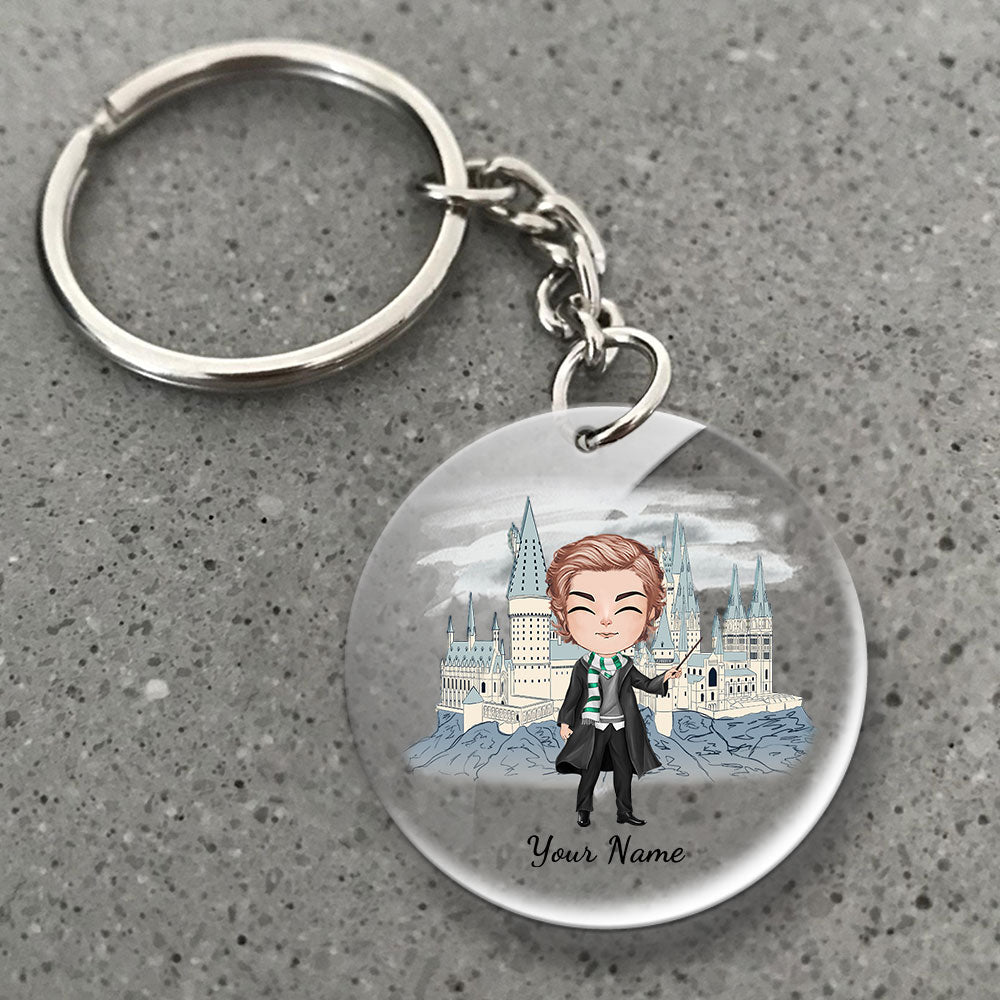 89Customized Wizard Personalized Key Chain