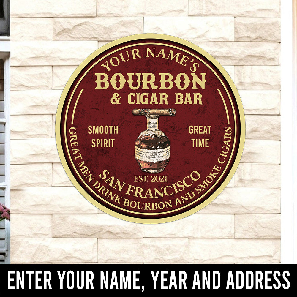 89Customized Great men drink bourbon and smoke cigar 4