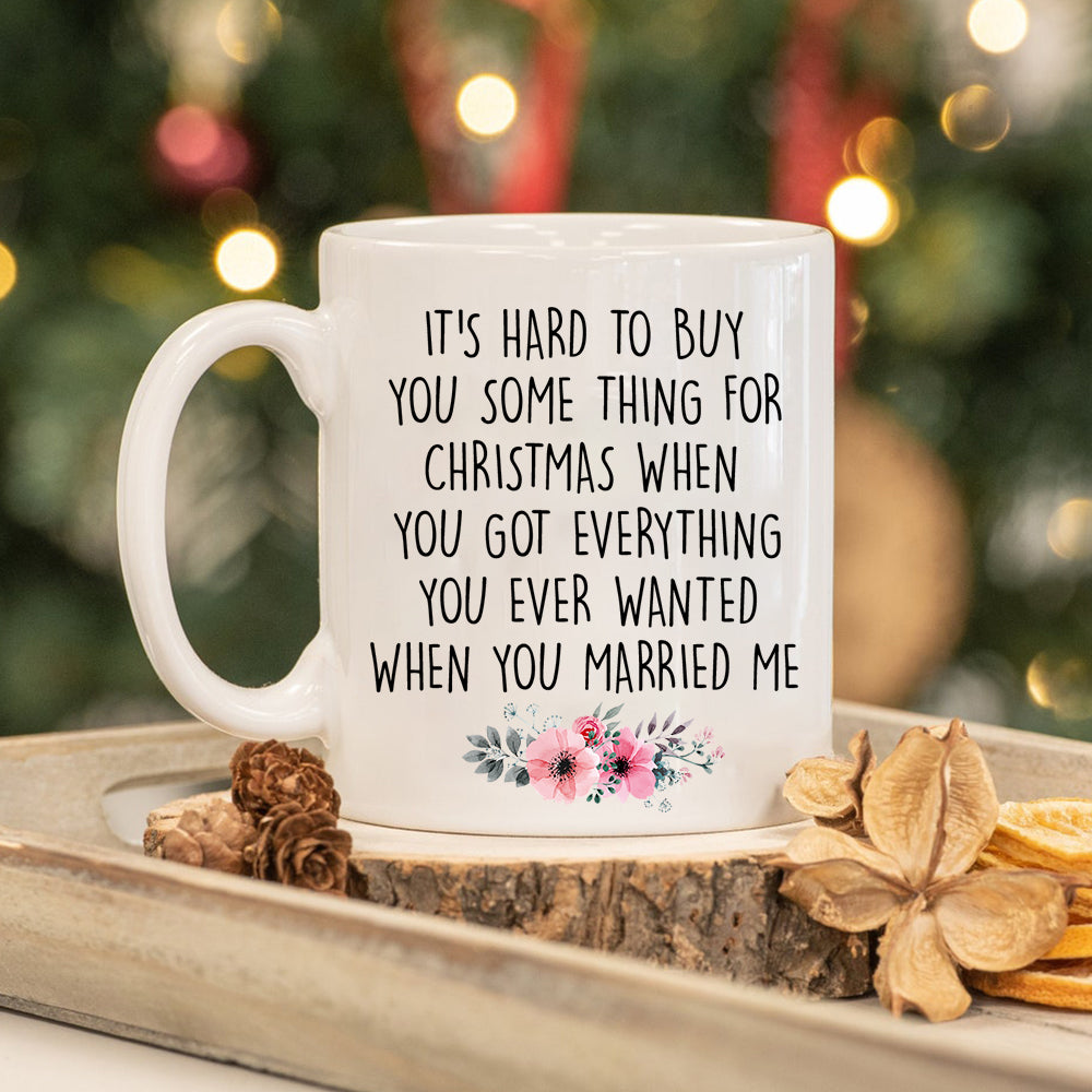 89Customized When You Married Me Personalized Mug